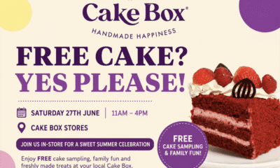 Free Cakes & Treats at Cake Box