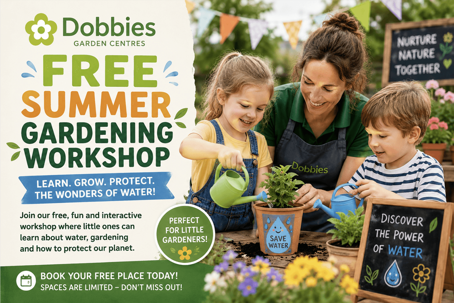 Free Dobbies Summer Gardening Workshop