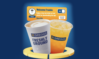 Free Drink of your Choice at Greggs