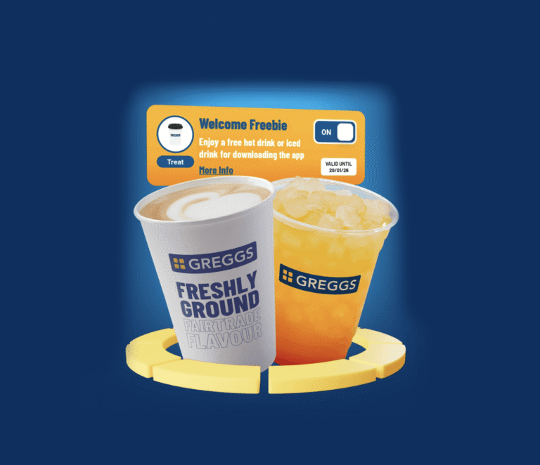 Free Drink of your Choice at Greggs