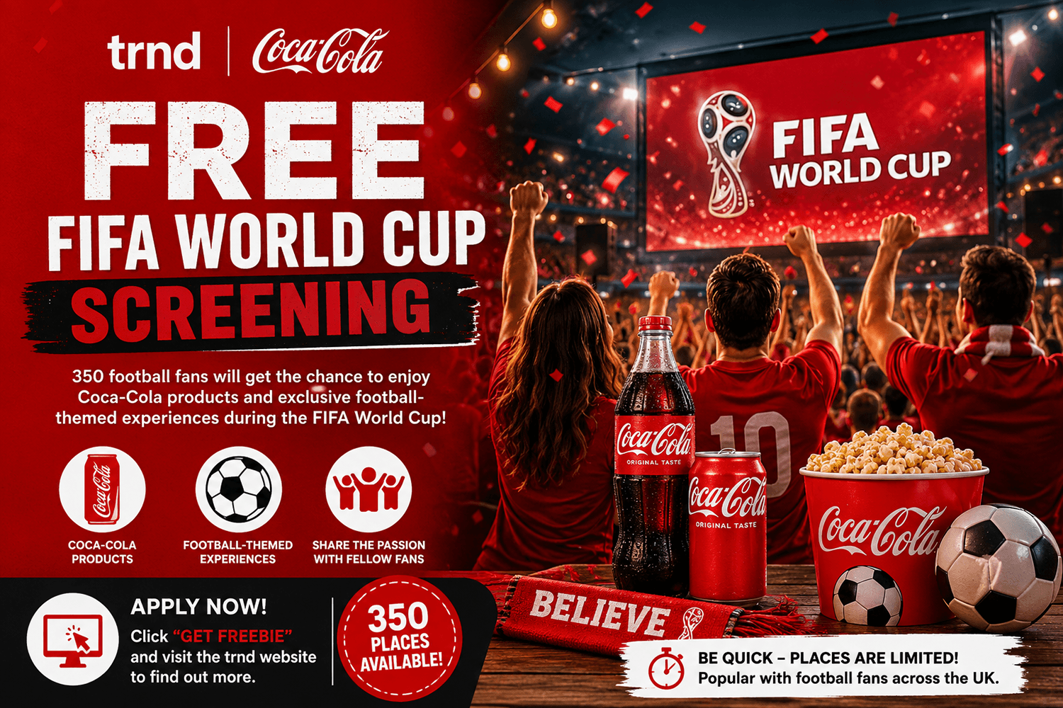 Free FIFA World Cup Screening
