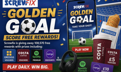 Free Greggs Sausage Roll, £5 Costa Voucher & More