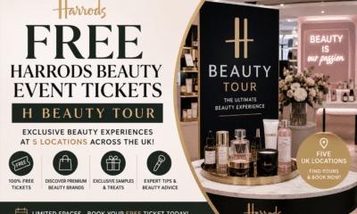 Free Harrods Beauty Event Tickets