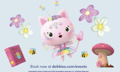 Free Kitty Fairy’s Secret Summer Garden Workshop for Kids at Dobbies