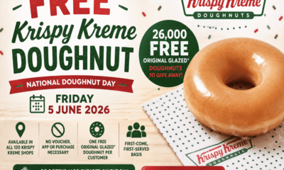 Free Krispy Kreme Doughnut