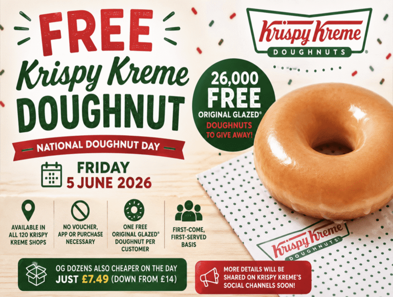 Free Krispy Kreme Doughnut