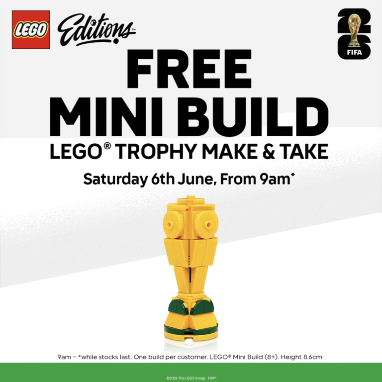 Free Lego FIFA Trophy & Poster