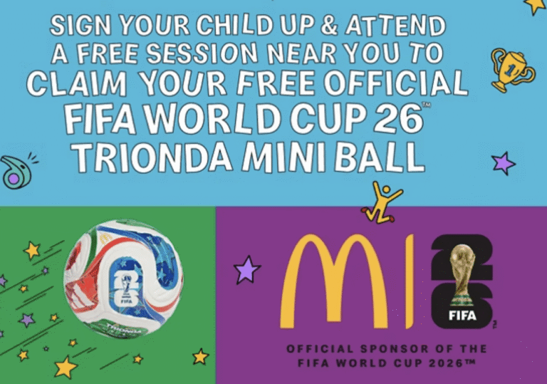 Free McDonald's FIFA Football