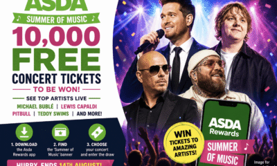 Free Michael Bublé, Lewis Capaldi & Pitbull Concert Tickets