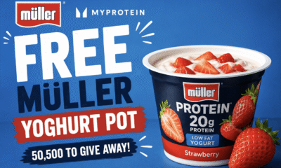 Free Müller Yoghurt Pot