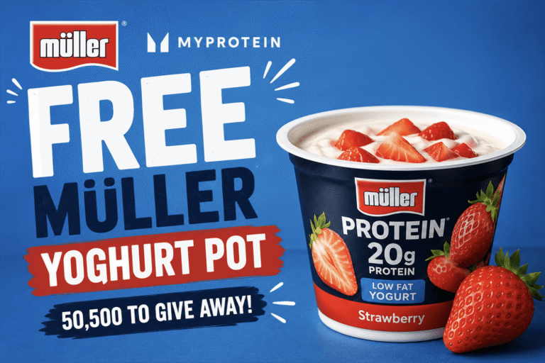 Free Müller Yoghurt Pot
