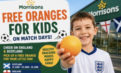 Free Oranges for Kids at Morrisons