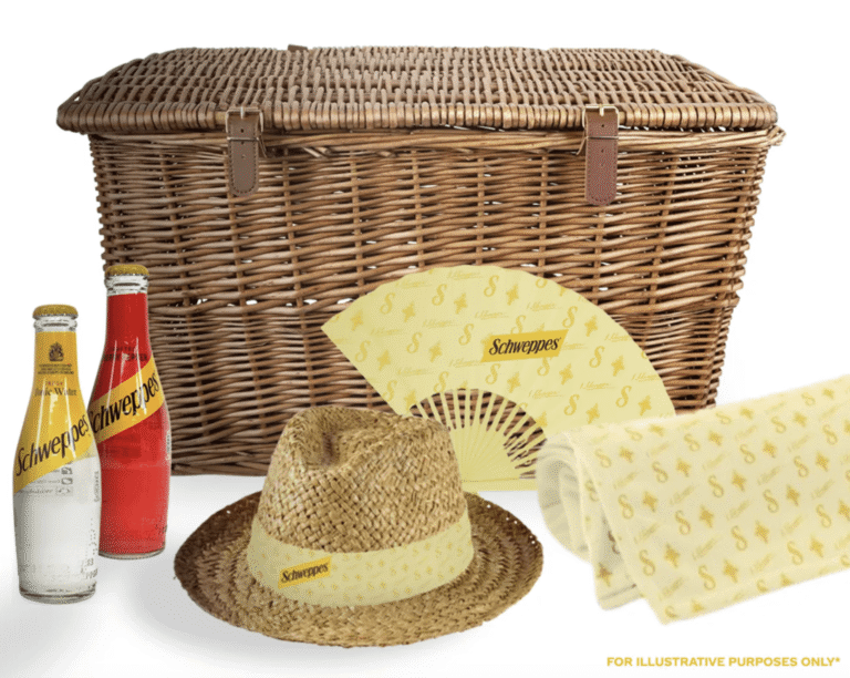 Free Schweppes Straw Hat