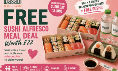 Free Sushi Alfresco Meal Deal – Worth £22