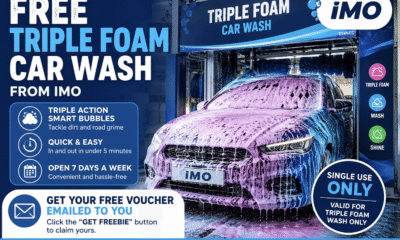Free IMO Car Wash (Worth £8.99)
