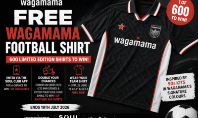 Free Wagamama Football Shirt