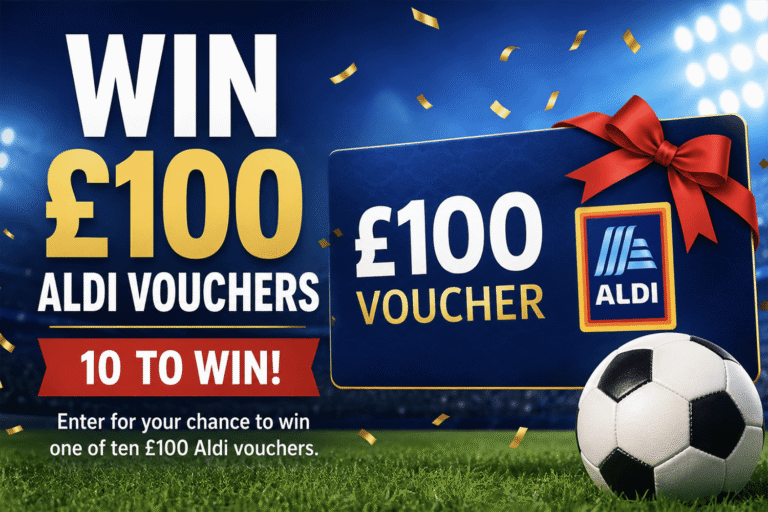 Win £100 Aldi Vouchers