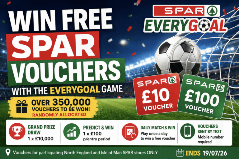 Win Free SPAR Vouchers