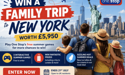 Win a Family Trip to New York (Worth £5,950)