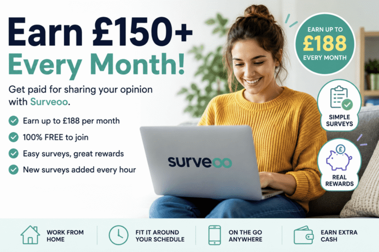 Earn £150+ Every Month!