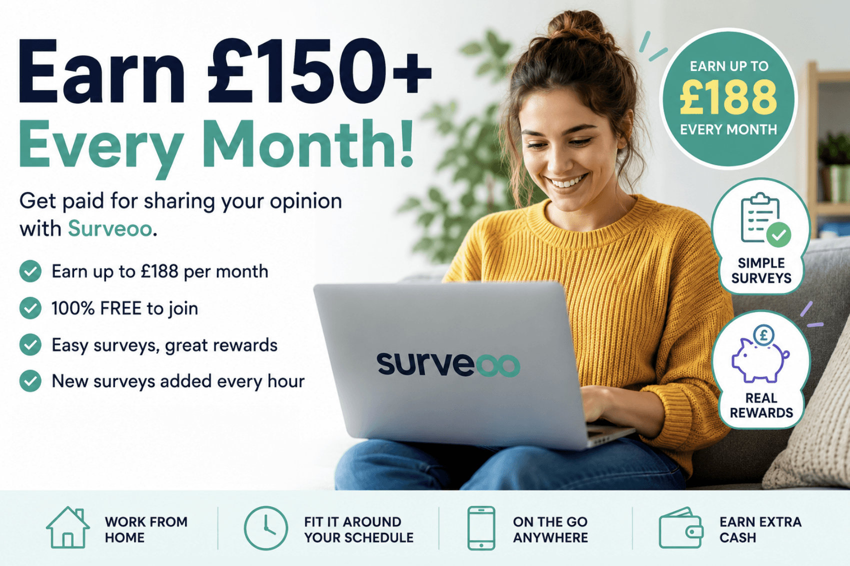 Earn £150+ Every Month!
