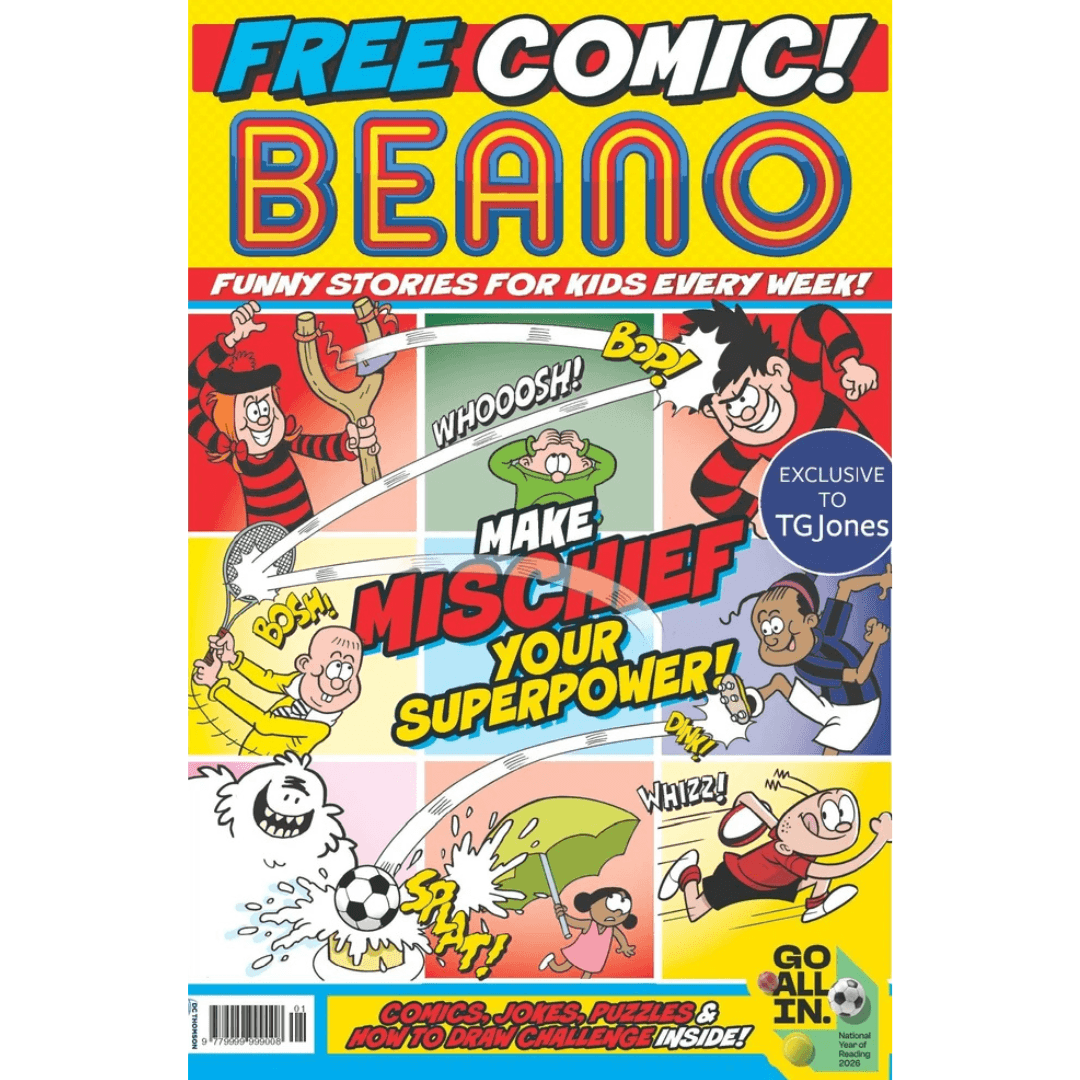 Free Beano Comic Book