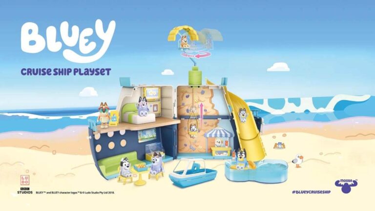 Free Bluey Cruise Ship Set