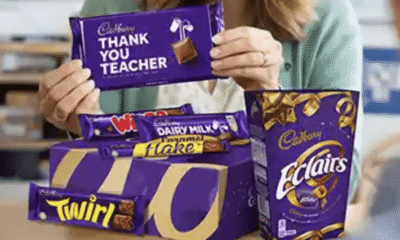 Free Cadbury Thank You Teacher Box