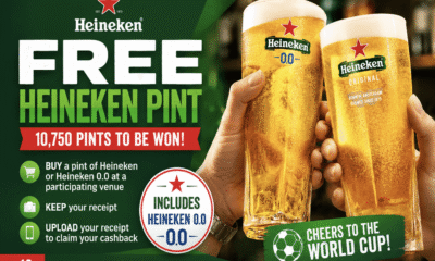 Free Heineken Pint