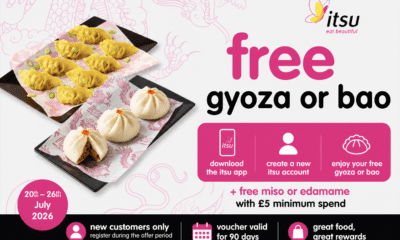 Free Itsu Gyoza or Bao