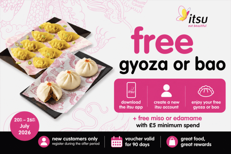 Free Itsu Gyoza or Bao