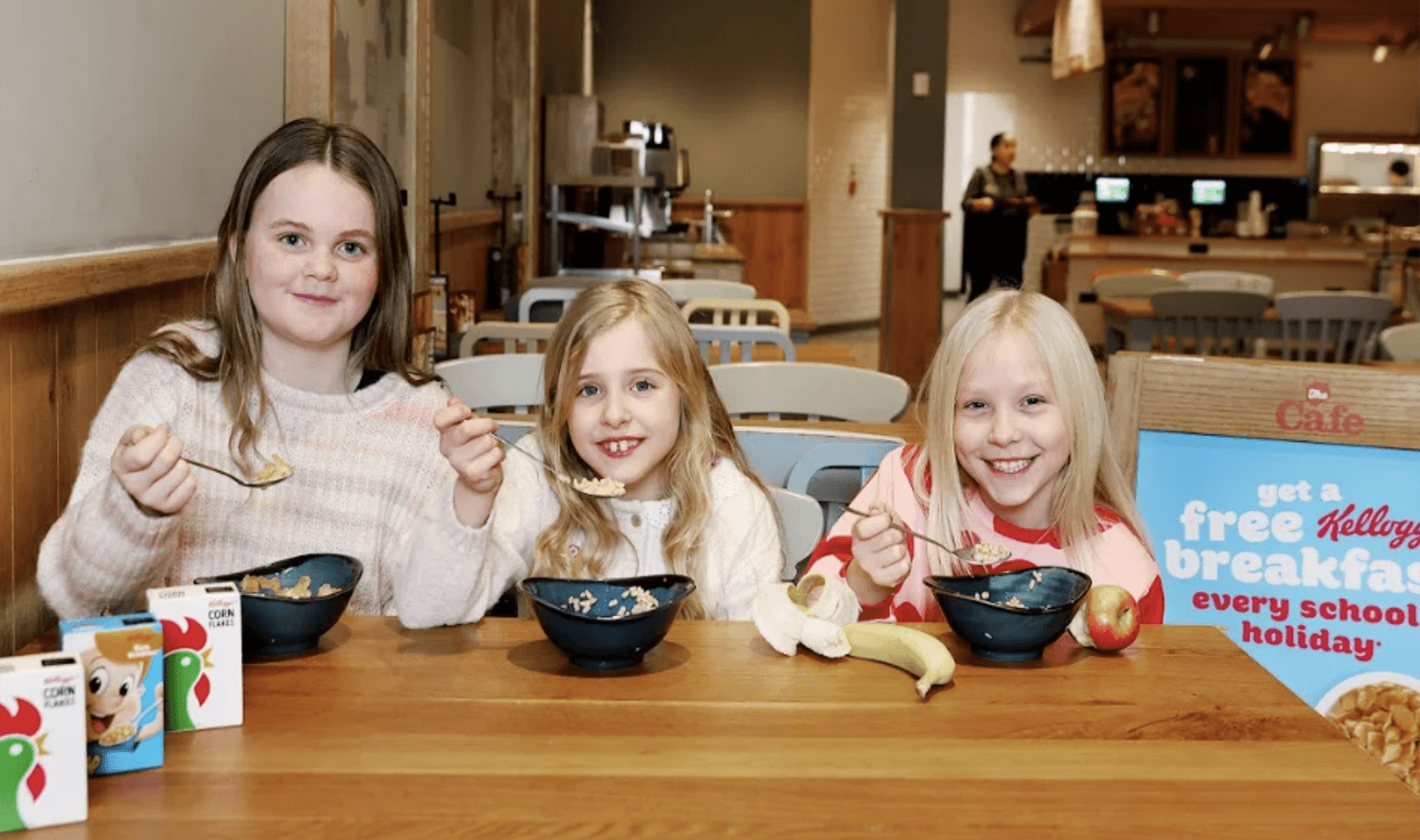 Free Kellogg’s Breakfast at Morrisons Café