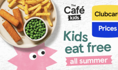 Free Kids’ Meals at Tesco Café