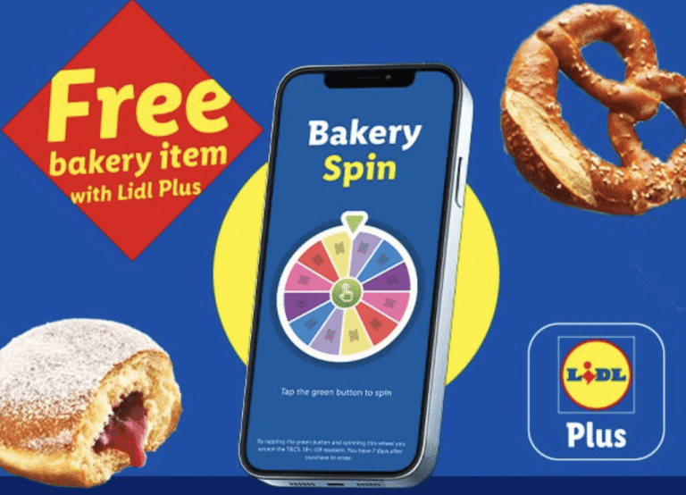 Free Lidl bakery Item with Every Purchase