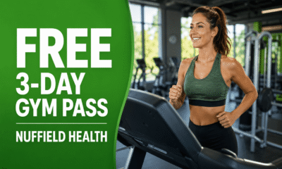 Free Nuffield Health Gym 3-Day Pass