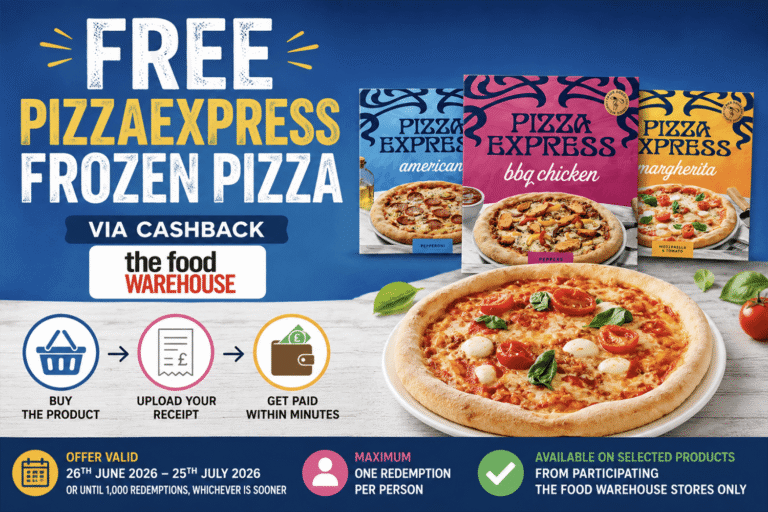 Free PizzaExpress Frozen Pizza