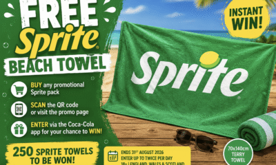 Free Sprite Beach Towel