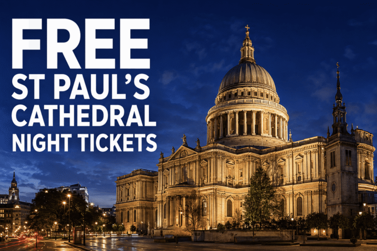 Free St Pauls Cathedral Night Tickets