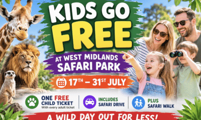 Kids Go Free West Midlands Safari