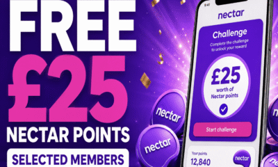 Free £25 Nectar Points