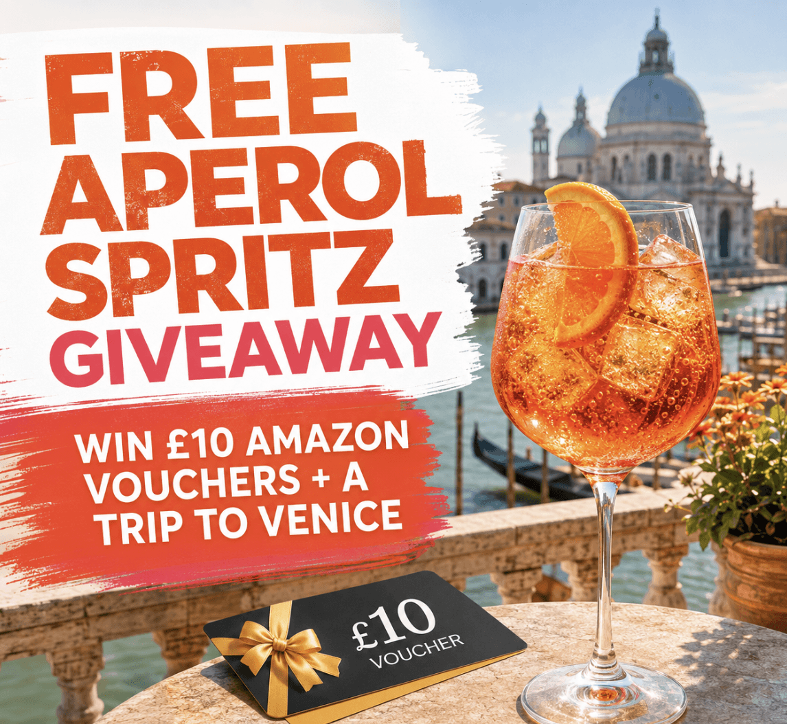 Free Aperol Spritz Giveaway