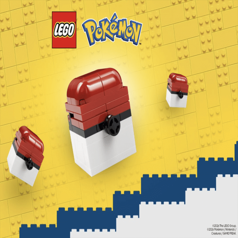 Free LEGO Pokemon Smart Tag Holder