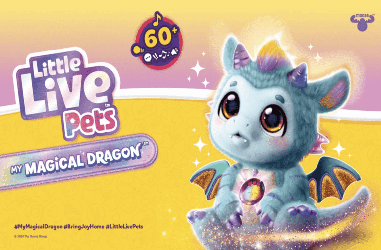 Free Little Live Pets Dragon Toy