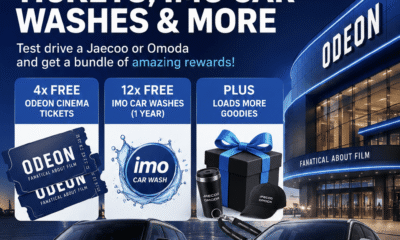 Free Odeon Cinema Tickets, IMO Car Washes & More