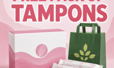 Free Pack of Tampons at Morrisons