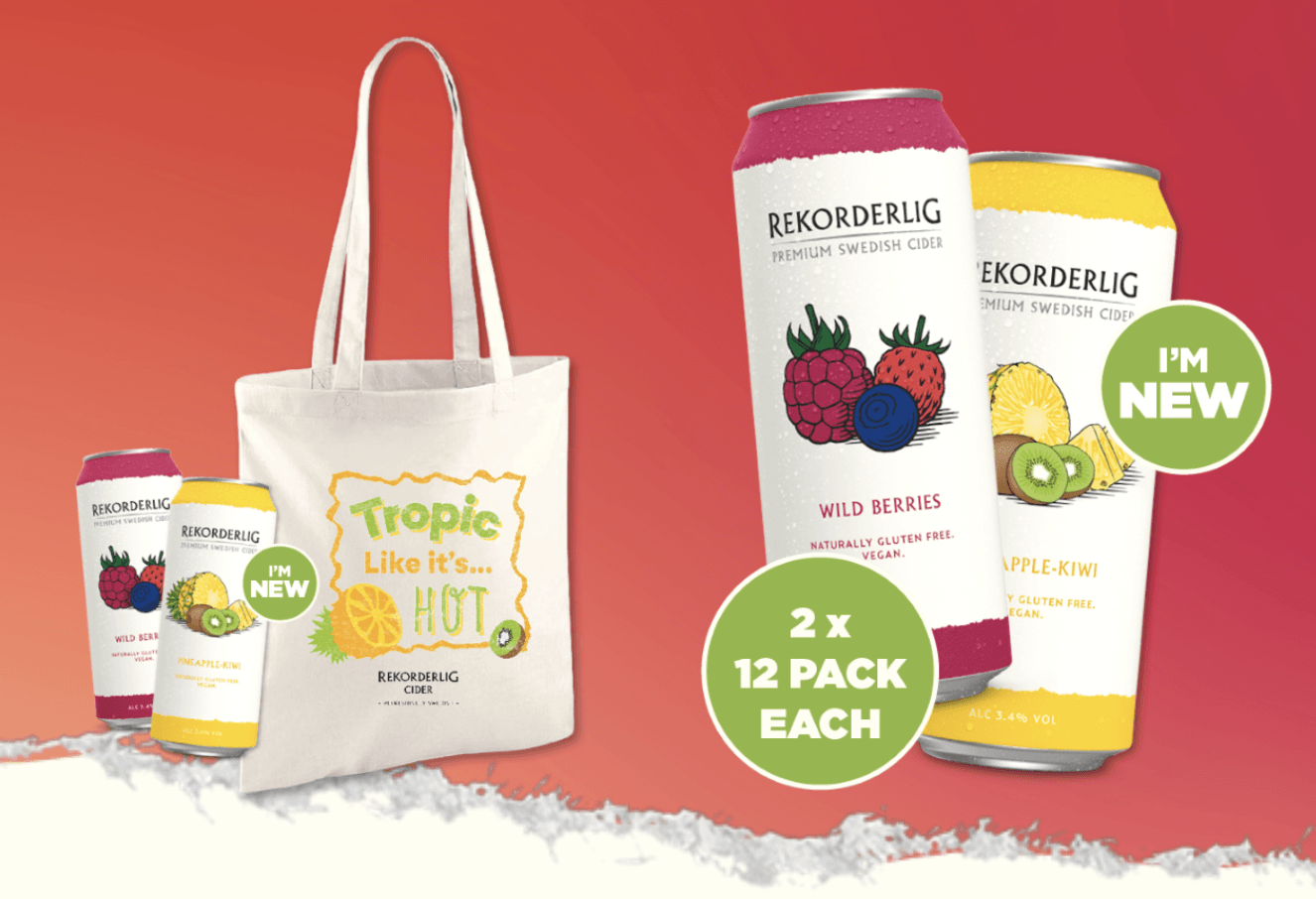 Free Rekorderlig Cider & Tote Bag