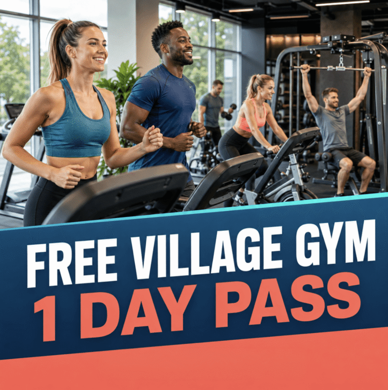 Free Village Gym 1 Day Pass