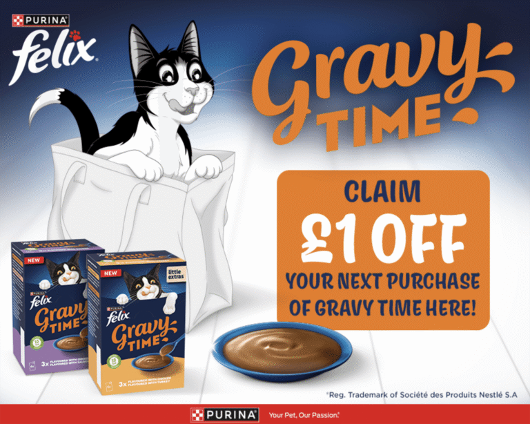 £1 Cashback on Felix Gravy Time 6-Pack
