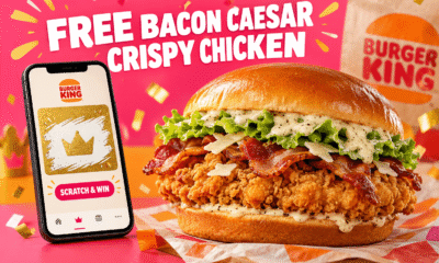 Free Burger King Bacon Caesar Crispy Chicken