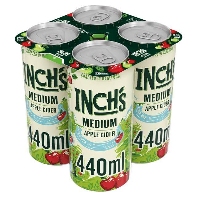 Free Inch’s Cider (4 Pack)
